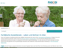 Tablet Screenshot of pasodi.de